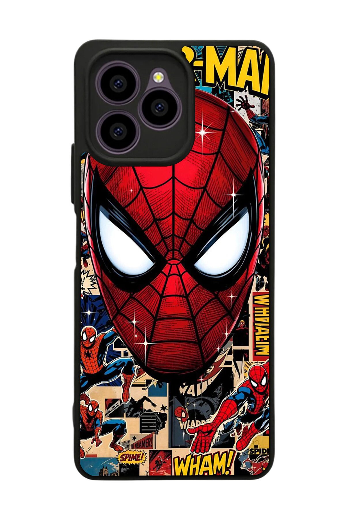 Omix X6 Uyumlu Spider Man ( Örümcek Adam ) Tasarımlı Glossy Premium Kılıf