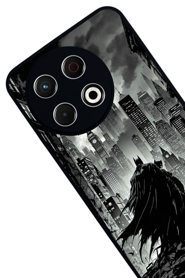 Tecno Spark 30 Pro Uyumlu Batman Tasarımlı Glossy Premium Kılıf