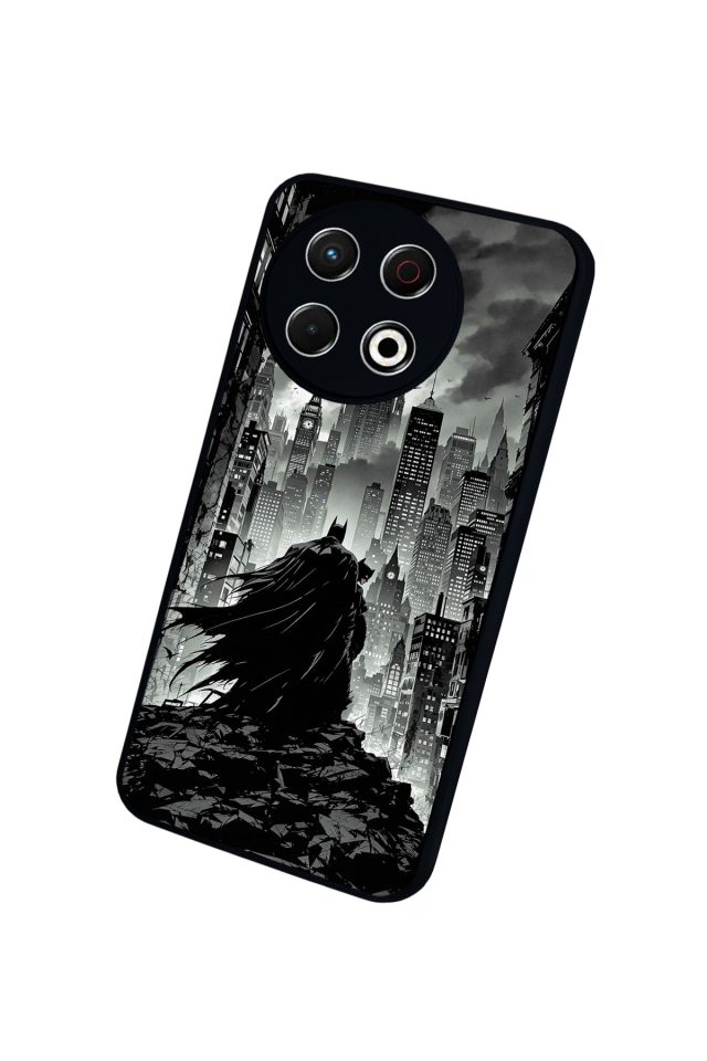 Tecno Spark 30 Pro Uyumlu Batman Tasarımlı Glossy Premium Kılıf