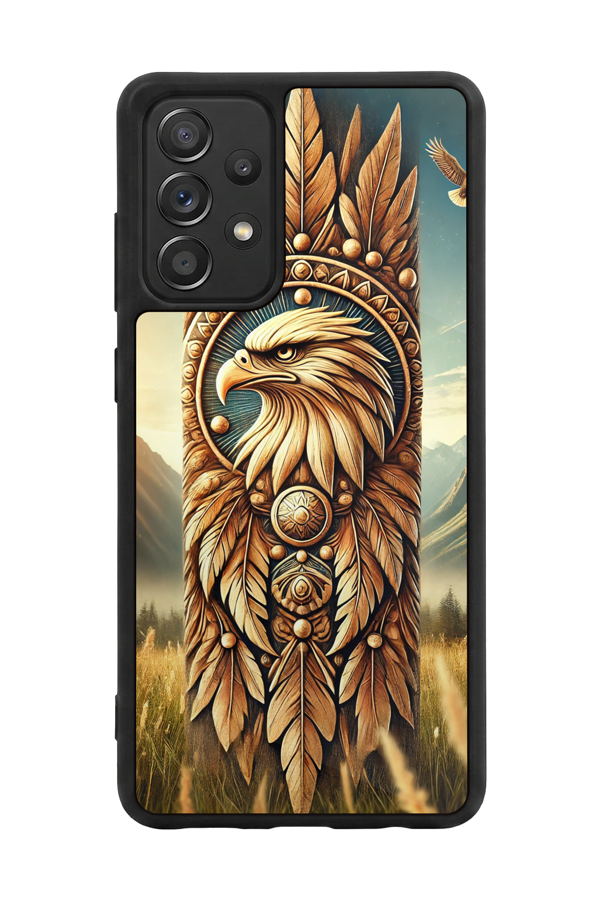 Samsung Galaxy A72 Uyumlu Besiktas Tasarımlı Glossy Premium Kılıf
