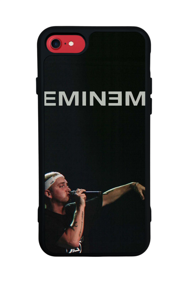 iPhone SE Uyumlu Eminem Tasarımlı Glossy Premium Kılıf