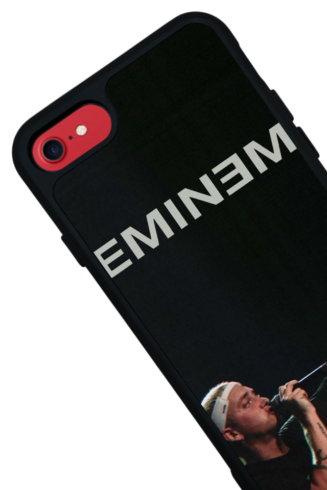 iPhone SE Uyumlu Eminem Tasarımlı Glossy Premium Kılıf
