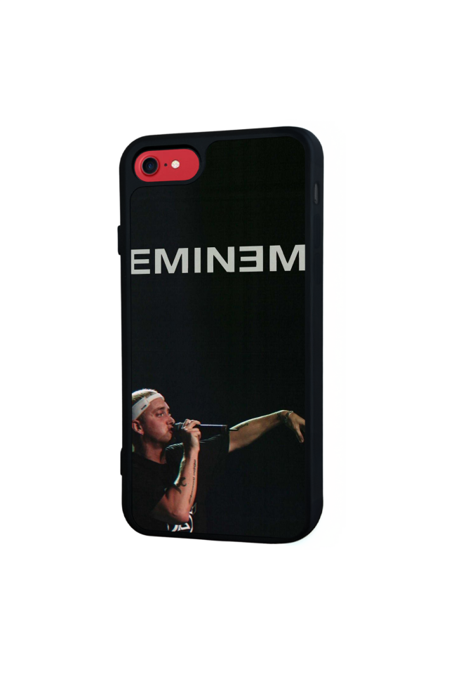 iPhone SE Uyumlu Eminem Tasarımlı Glossy Premium Kılıf