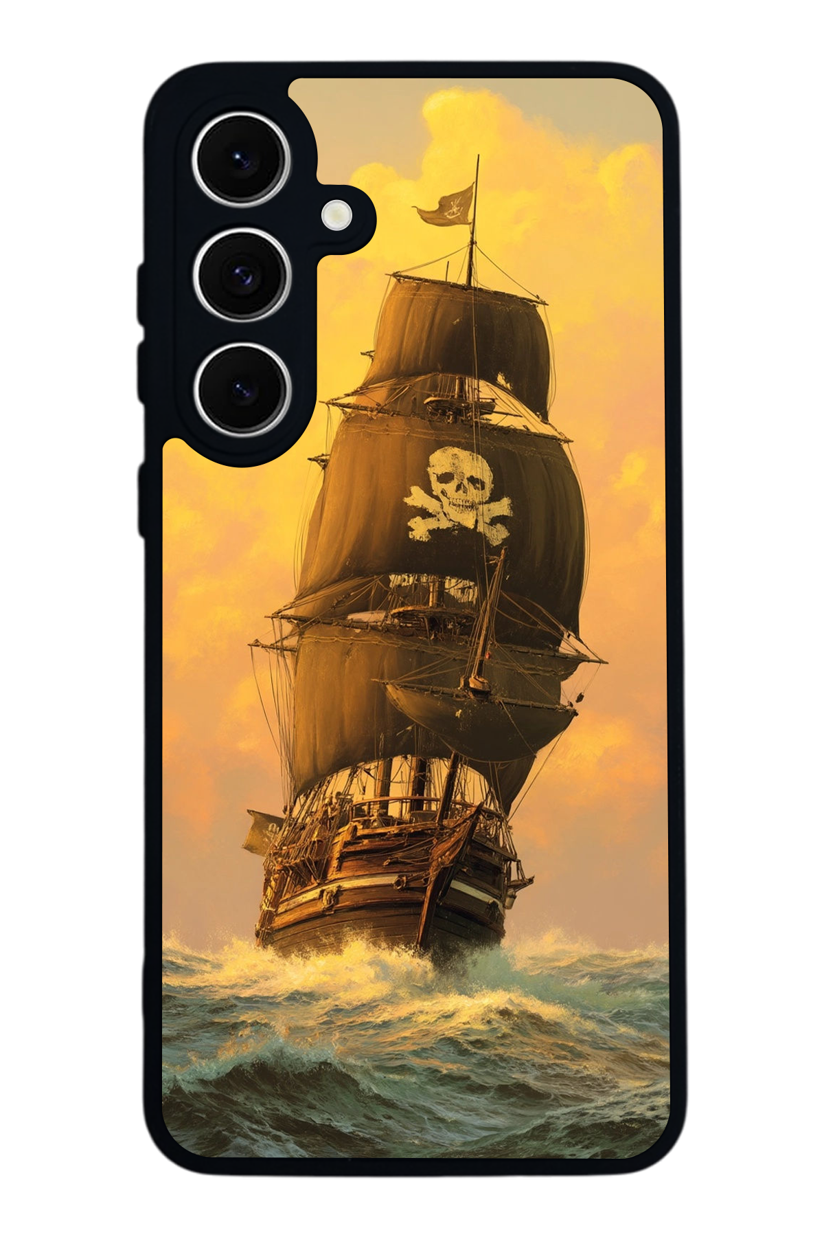 Samsung Galaxy A16 Uyumlu Korsan Tasarımlı Glossy Premium Kılıf