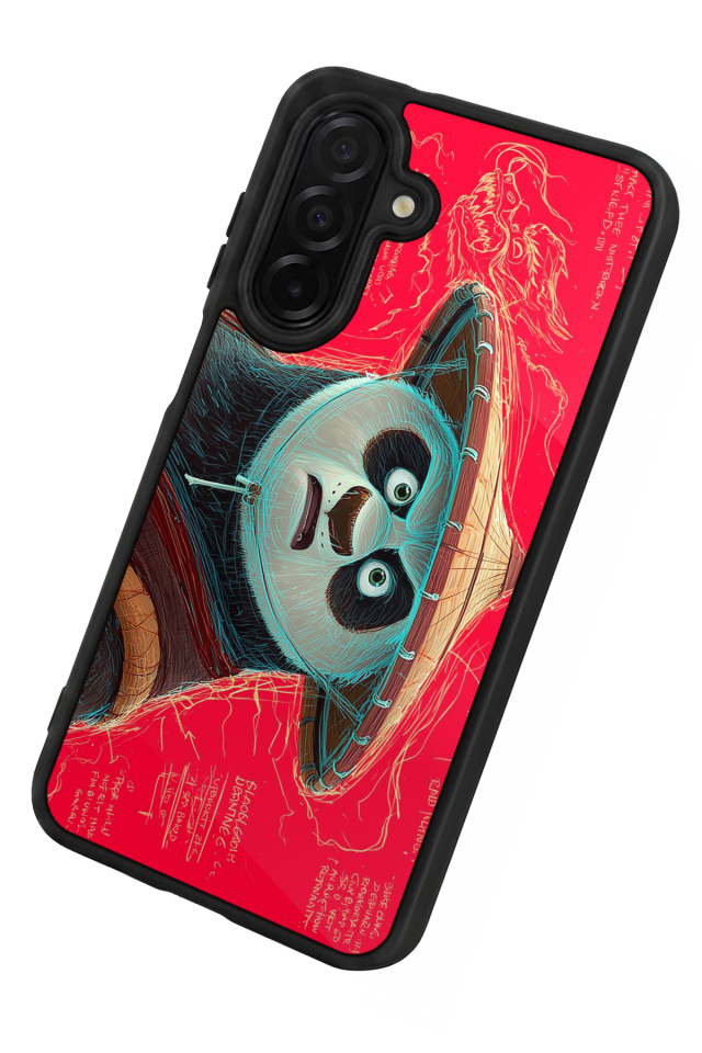 Samsung Galaxy A26 Uyumlu Kung Fu Panda Tasarımlı Glossy Premium Kılıf