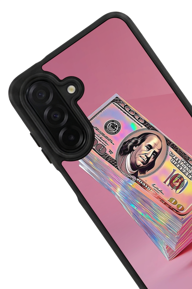 Samsung Galaxy A56 Uyumlu Money Para Tasarımlı Glossy Premium Kılıf