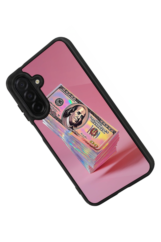 Samsung Galaxy A56 Uyumlu Money Para Tasarımlı Glossy Premium Kılıf