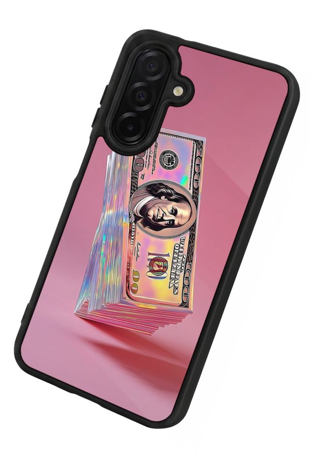 Samsung Galaxy A56 Uyumlu Money Para Tasarımlı Glossy Premium Kılıf