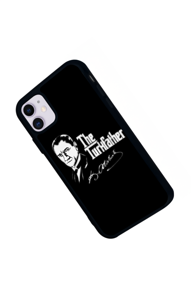 iPhone 11 Uyumlu Mustafa Kemal Ataturk Tasarımlı Glossy Premium Kılıf