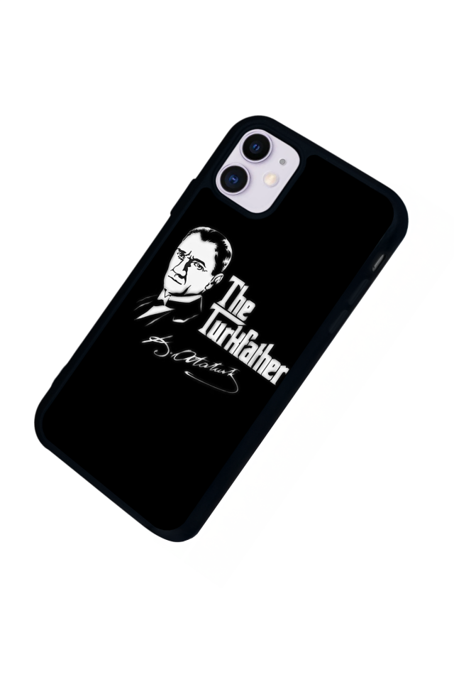 iPhone 11 Uyumlu Mustafa Kemal Ataturk Tasarımlı Glossy Premium Kılıf
