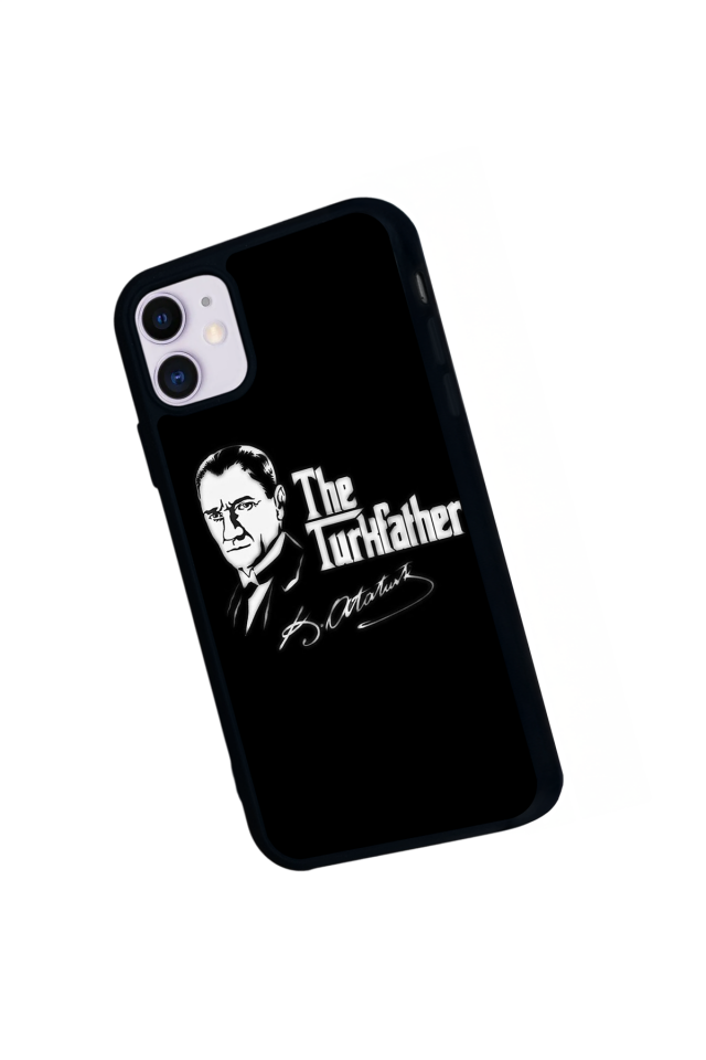 iPhone 11 Uyumlu Mustafa Kemal Ataturk Tasarımlı Glossy Premium Kılıf