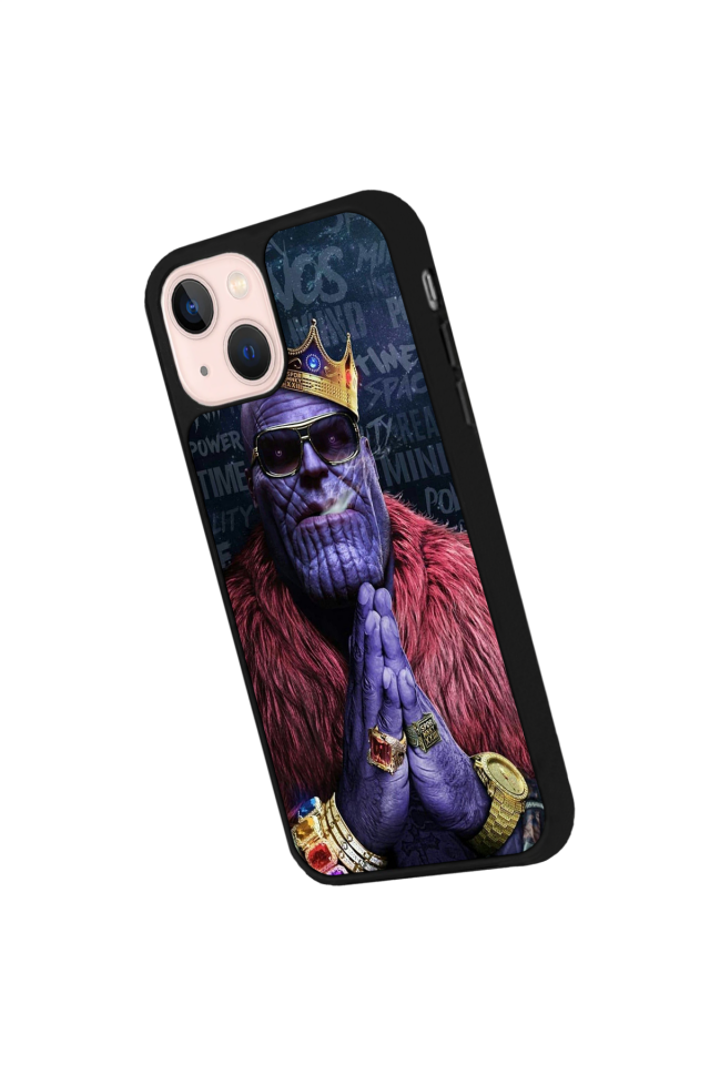 iPhone 15 Plus Uyumlu Thanos Tasarımlı Glossy Premium Kılıf
