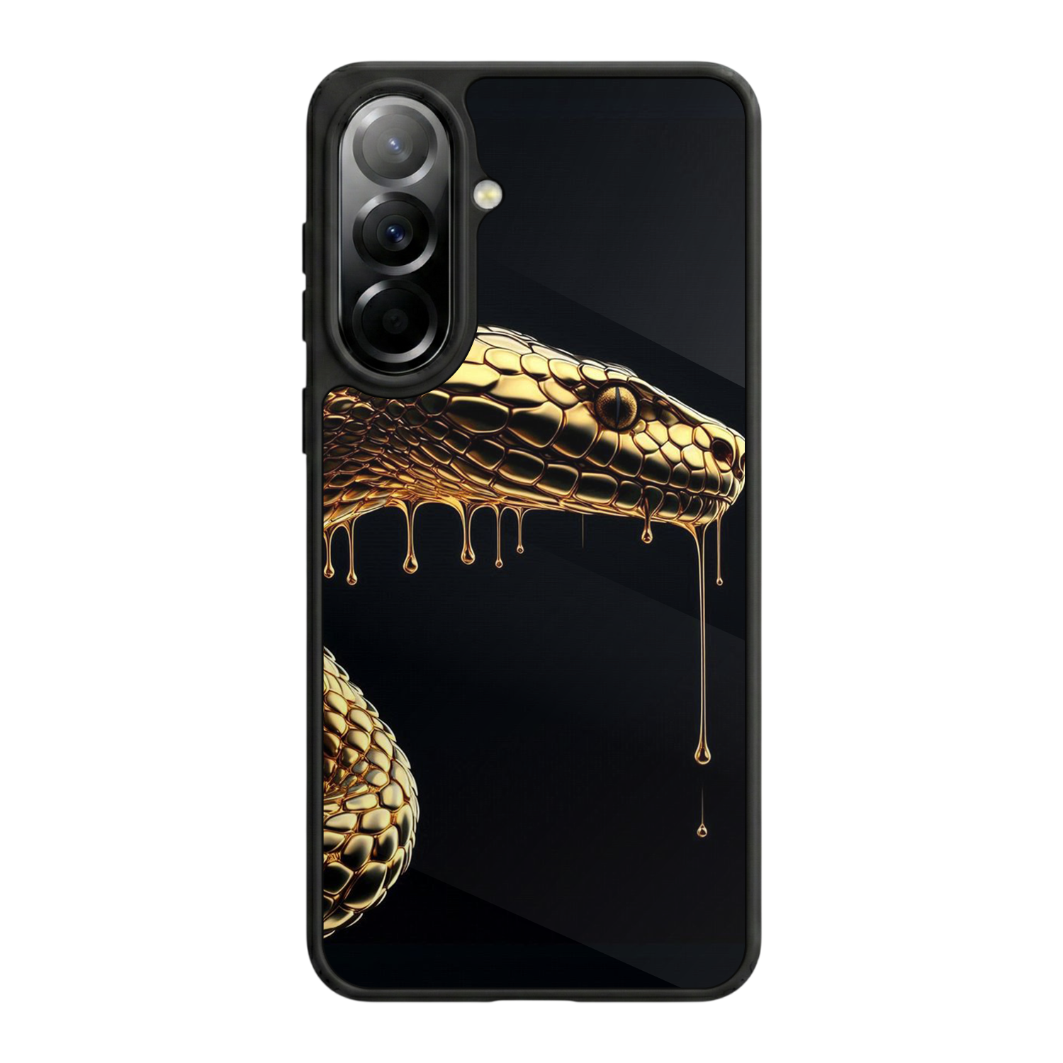 Samsung Galaxy A57 Uyumlu Yılan Tasarımlı Glossy Premium Kılıf