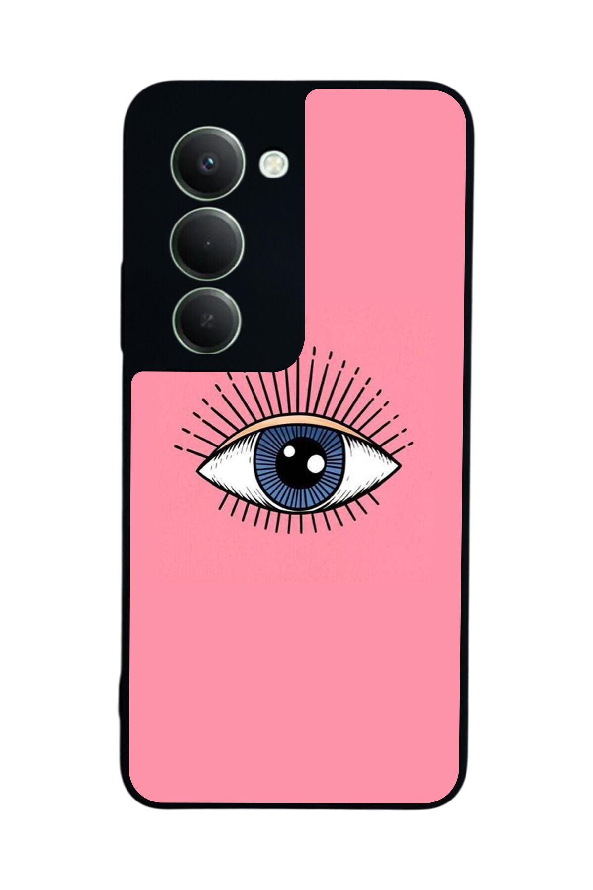 Xiaomi Redmi 15 5G Uyumlu Göz Tasarımlı Glossy Premium Kılıf