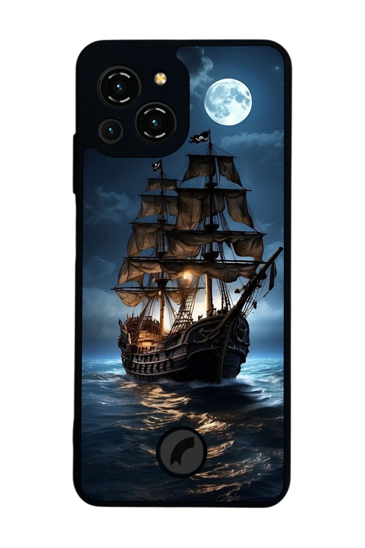 Reeder S23 Pro Max Uyumlu Korsan Tasarımlı Glossy Premium Kılıf