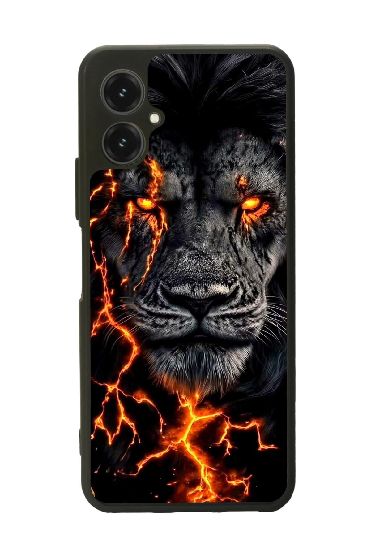 Omix X5 Uyumlu Aslan Tasarımlı Glossy Premium Kılıf
