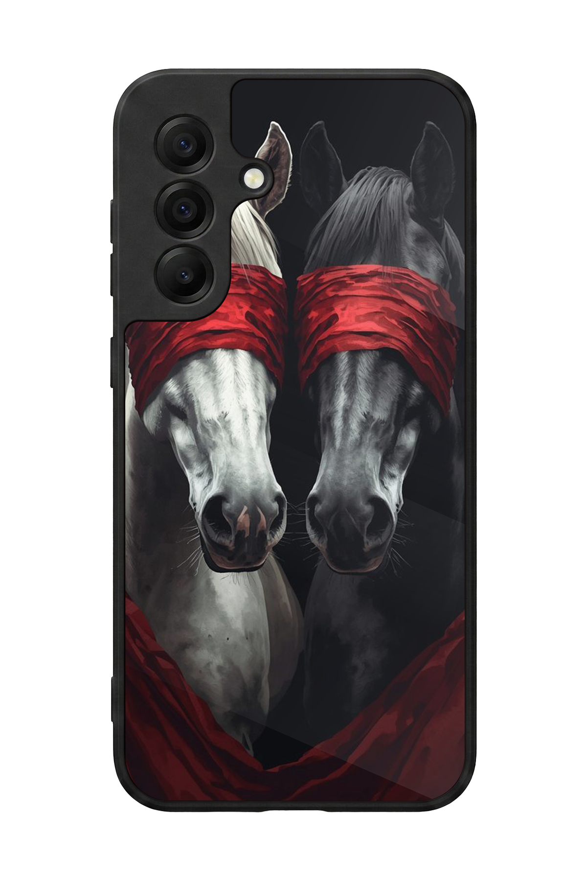 Samsung Galaxy A17 Uyumlu At Horse Tasarımlı Glossy Premium Kılıf