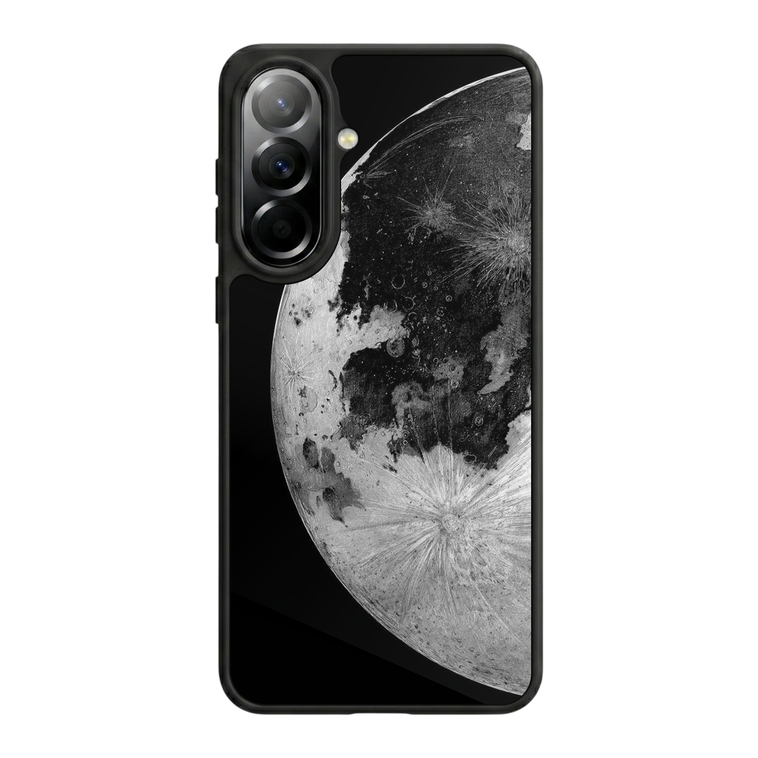 Samsung Galaxy A57 Uyumlu Ay Tasarımlı Glossy Premium Kılıf