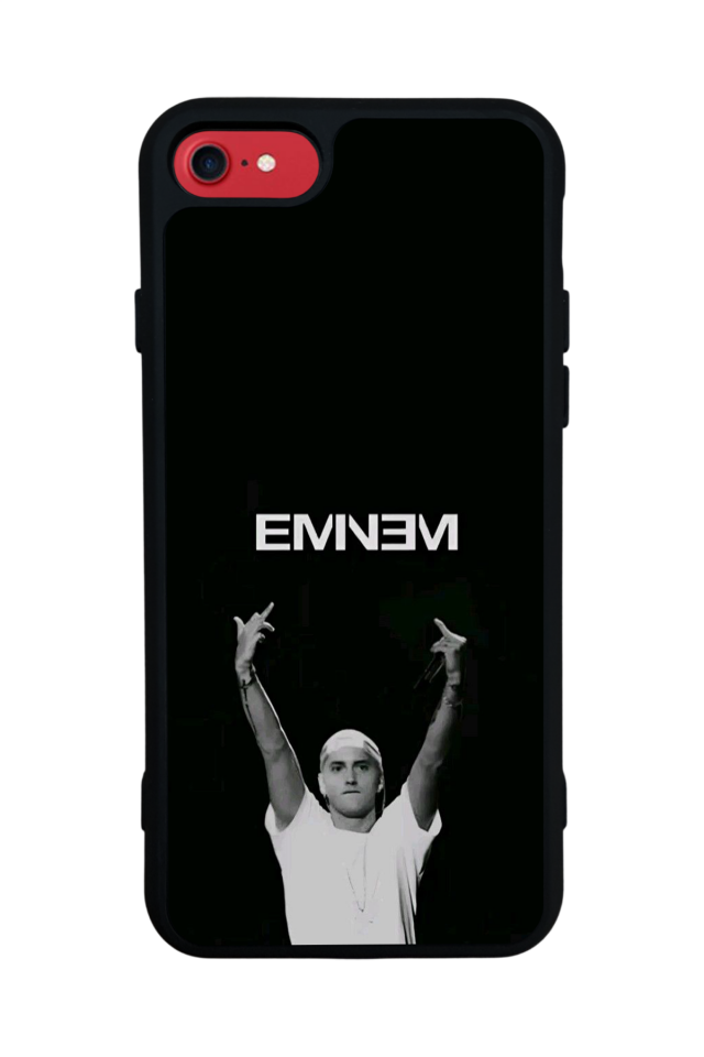iPhone SE Uyumlu Eminem Tasarımlı Glossy Premium Kılıf