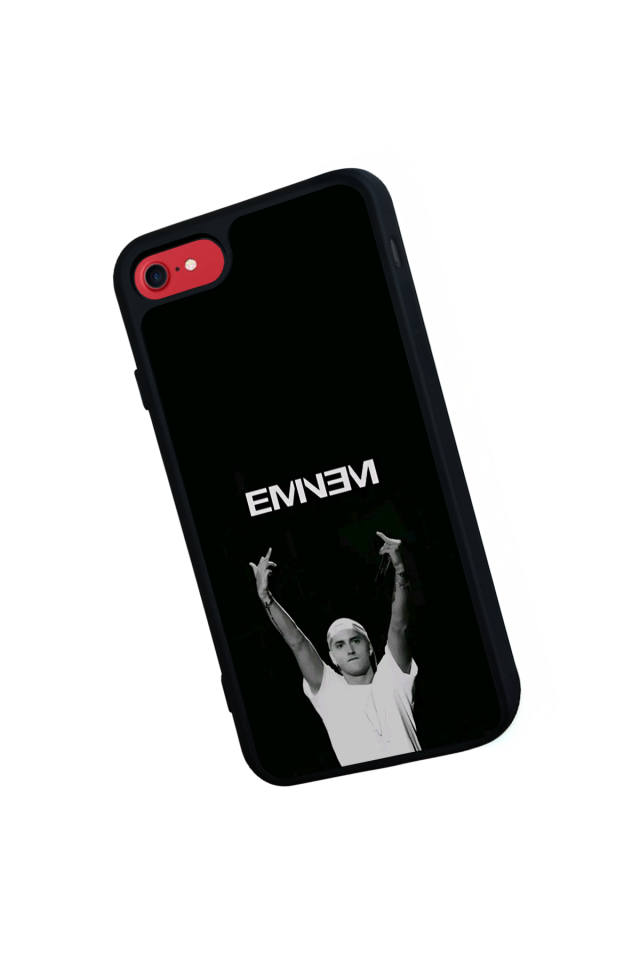 iPhone SE Uyumlu Eminem Tasarımlı Glossy Premium Kılıf