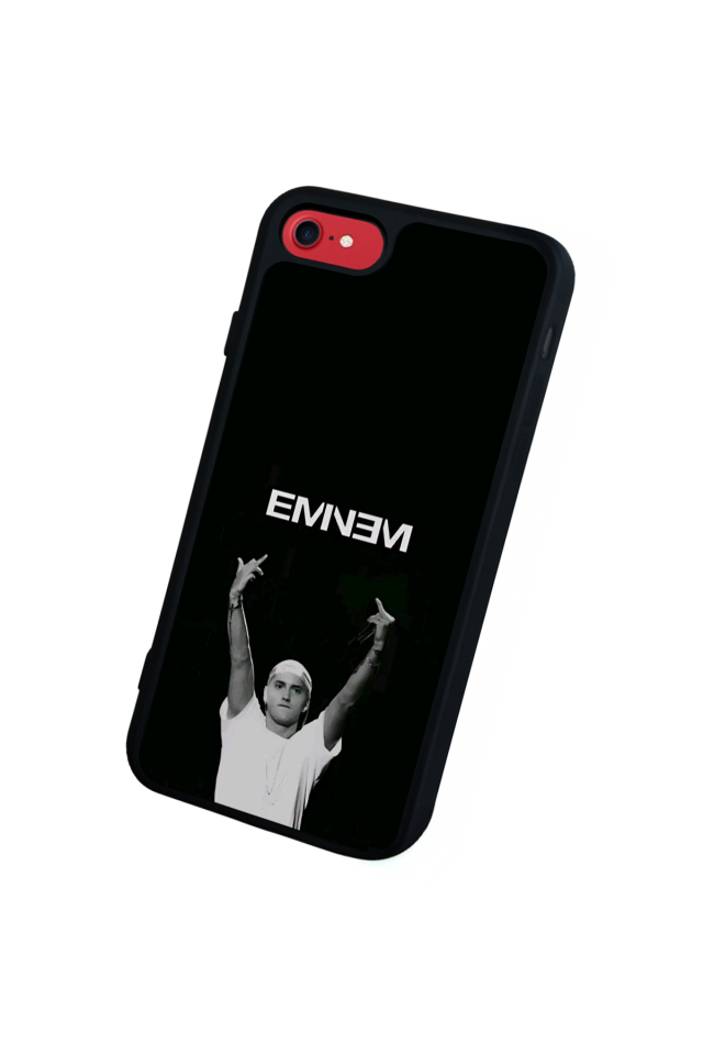 iPhone SE Uyumlu Eminem Tasarımlı Glossy Premium Kılıf