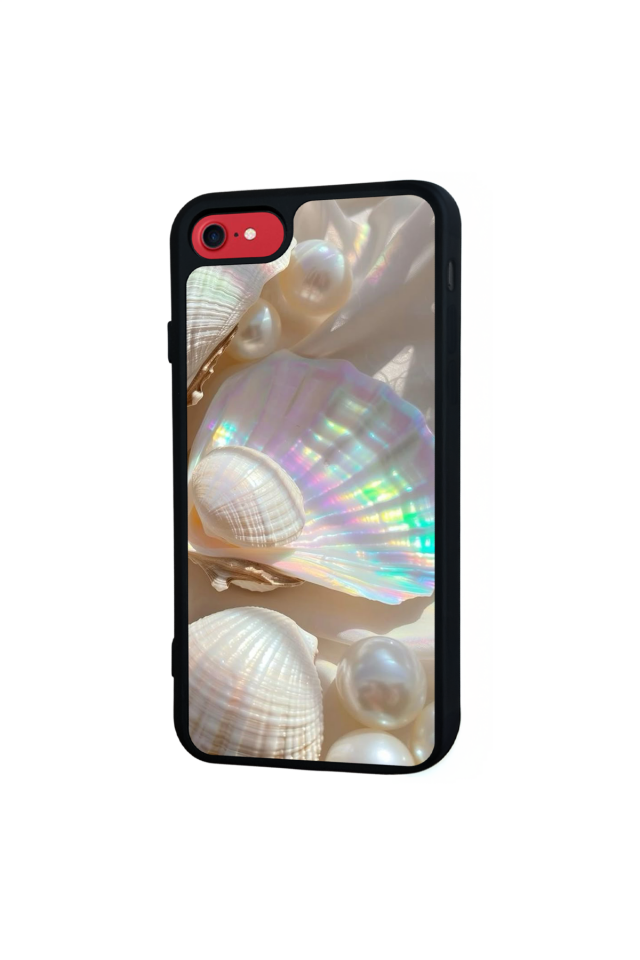 iPhone 7 Uyumlu  İnci Tasarımlı Glossy Premium Kılıf