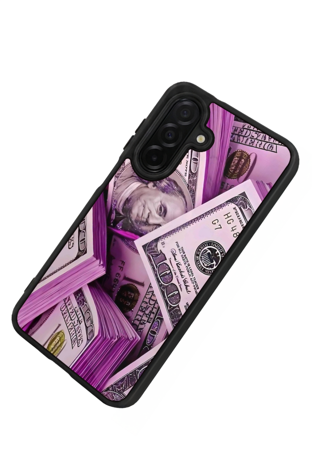 Samsung Galaxy A56 Uyumlu Money Para Tasarımlı Glossy Premium Kılıf
