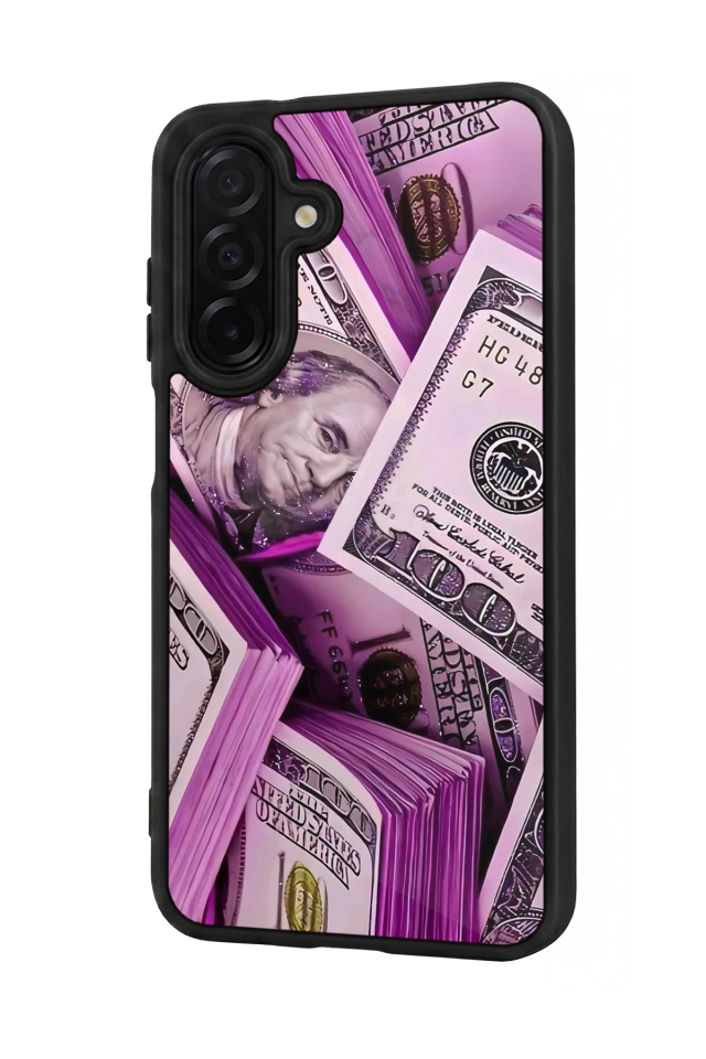 Samsung Galaxy A56 Uyumlu Money Para Tasarımlı Glossy Premium Kılıf