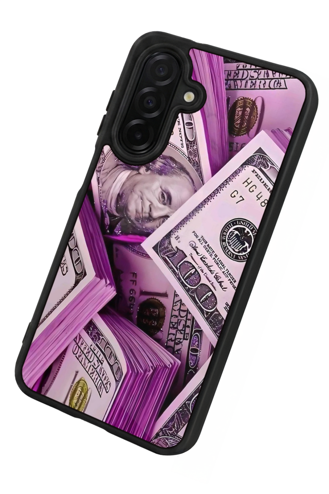 Samsung Galaxy A56 Uyumlu Money Para Tasarımlı Glossy Premium Kılıf