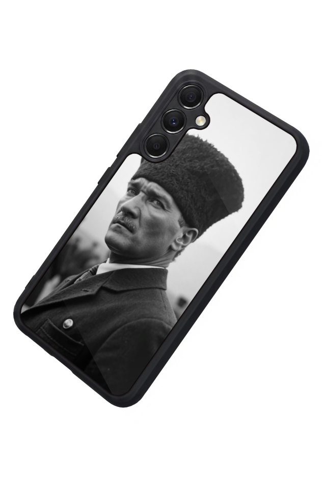 Samsung Galaxy M34 Uyumlu Mustafa Kemal Ataturk Tasarımlı Glossy Premium Kılıf