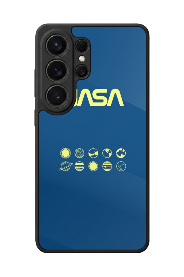 Samsung Galaxy S26 Ultra Uyumlu Nasa Tasarımlı Glossy Premium Kılıf