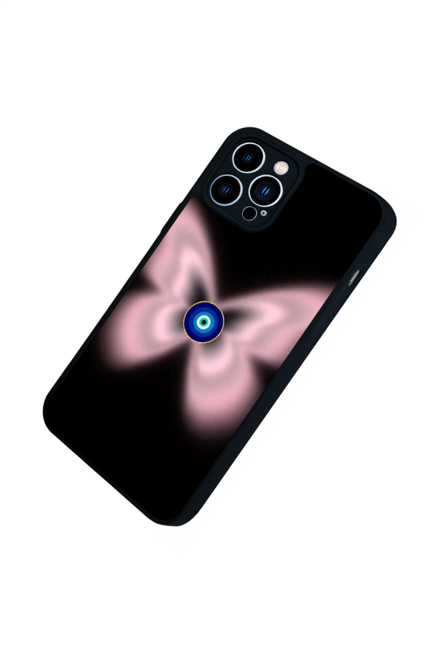 iPhone 13 Pro Max Uyumlu Nazar Tasarımlı Glossy Premium Kılıf