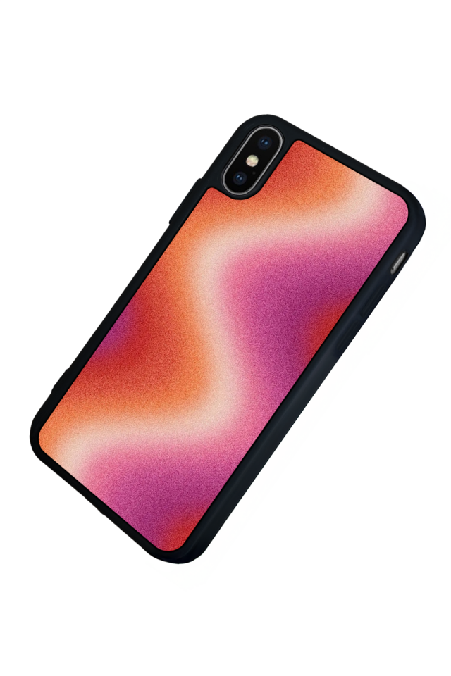 iPhone XS Max Uyumlu Soft Degrade Tasarımlı Glossy Premium Kılıf