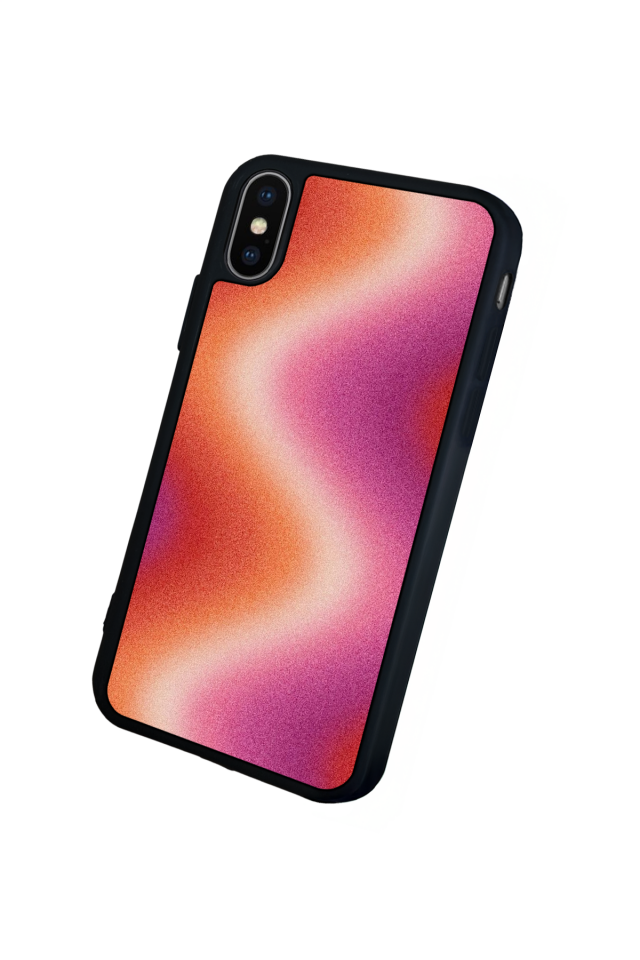 iPhone XS Max Uyumlu Soft Degrade Tasarımlı Glossy Premium Kılıf