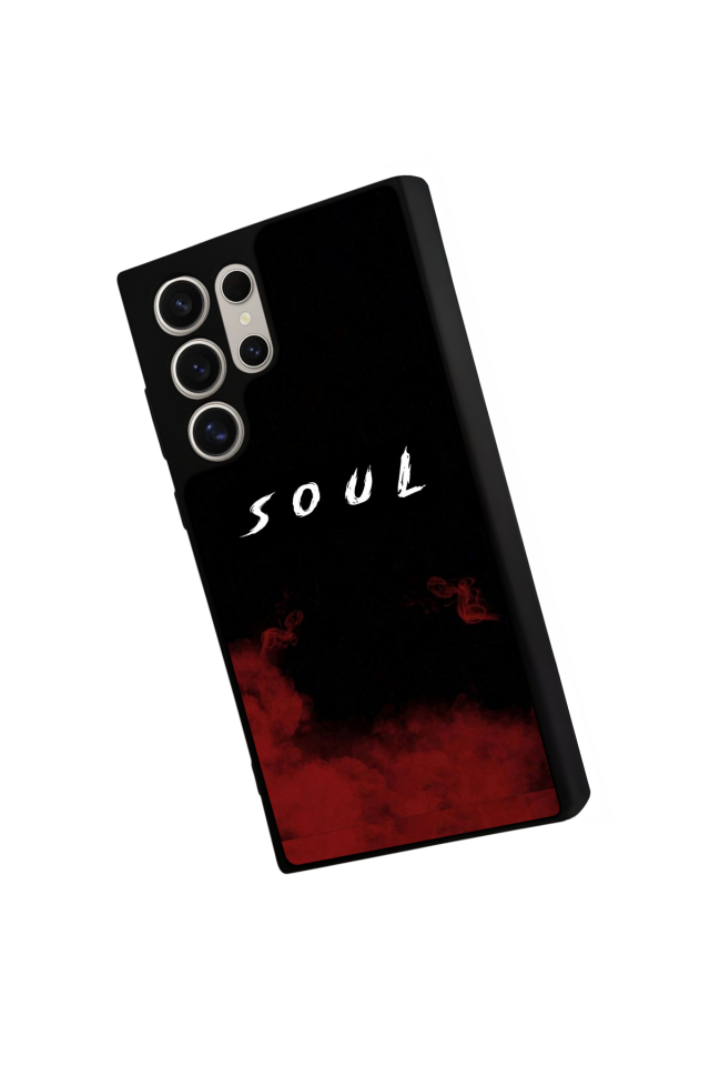 Samsung Galaxy S24 Ultra Uyumlu SOUL Tasarımlı Glossy Premium Kılıf