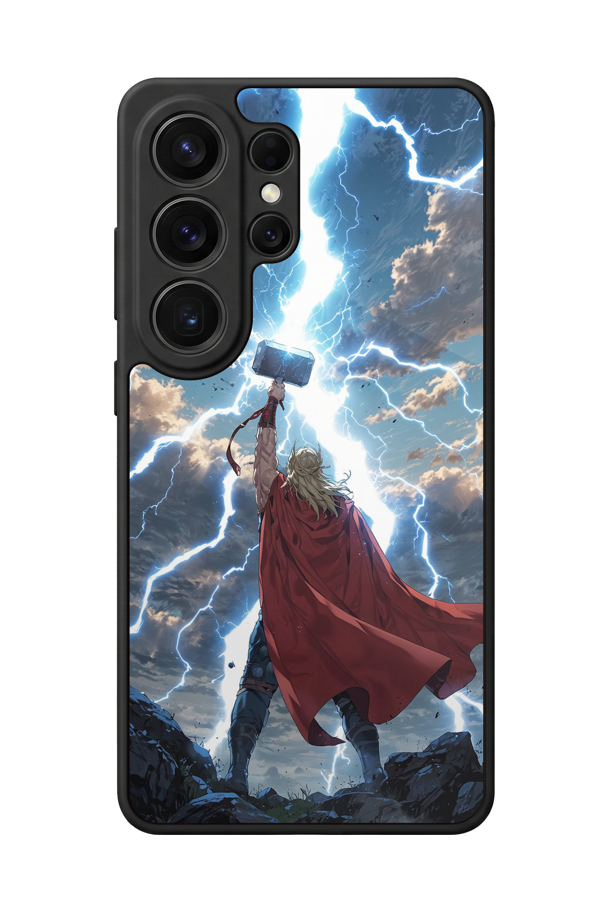 Samsung Galaxy S26 Ultra Uyumlu Thor Tasarımlı Glossy Premium Kılıf