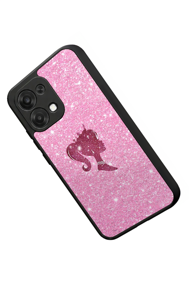 Oppo A6 Pro Uyumlu Barbie Tasarımlı Glossy Premium Kılıf