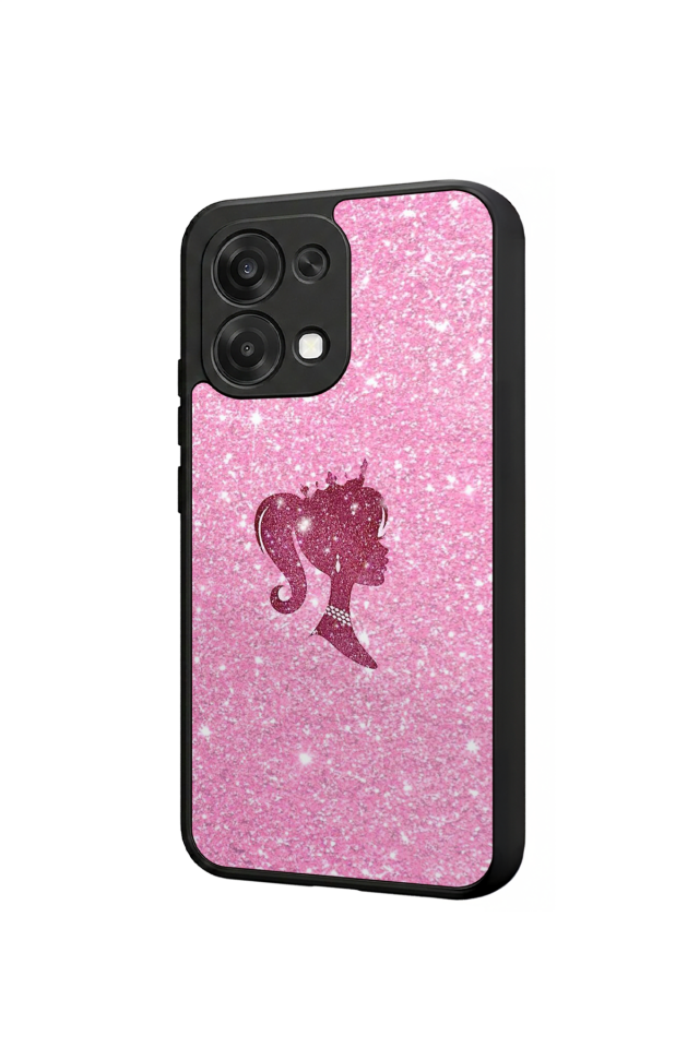 Oppo A6 Pro Uyumlu Barbie Tasarımlı Glossy Premium Kılıf