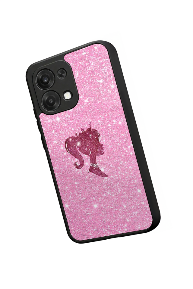 Oppo A6 Pro Uyumlu Barbie Tasarımlı Glossy Premium Kılıf