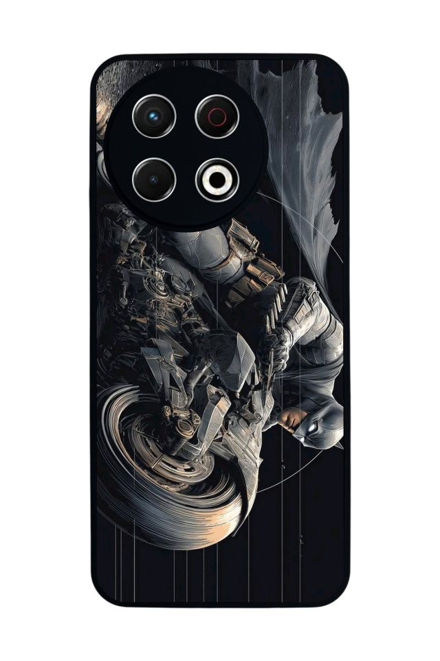 Tecno Spark 30 Pro Uyumlu Batman Tasarımlı Glossy Premium Kılıf