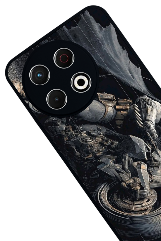 Tecno Spark 30 Pro Uyumlu Batman Tasarımlı Glossy Premium Kılıf