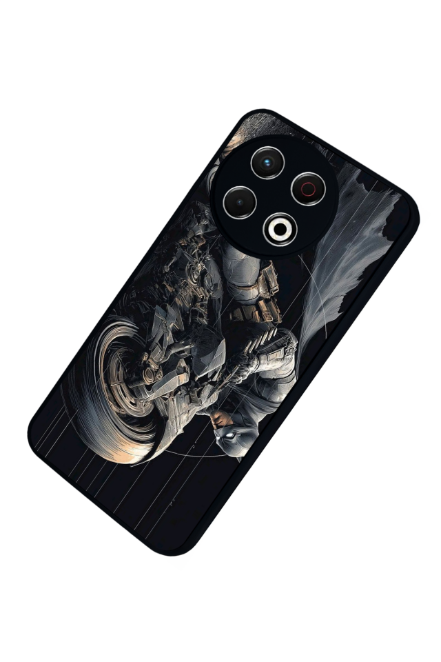 Tecno Spark 30 Pro Uyumlu Batman Tasarımlı Glossy Premium Kılıf