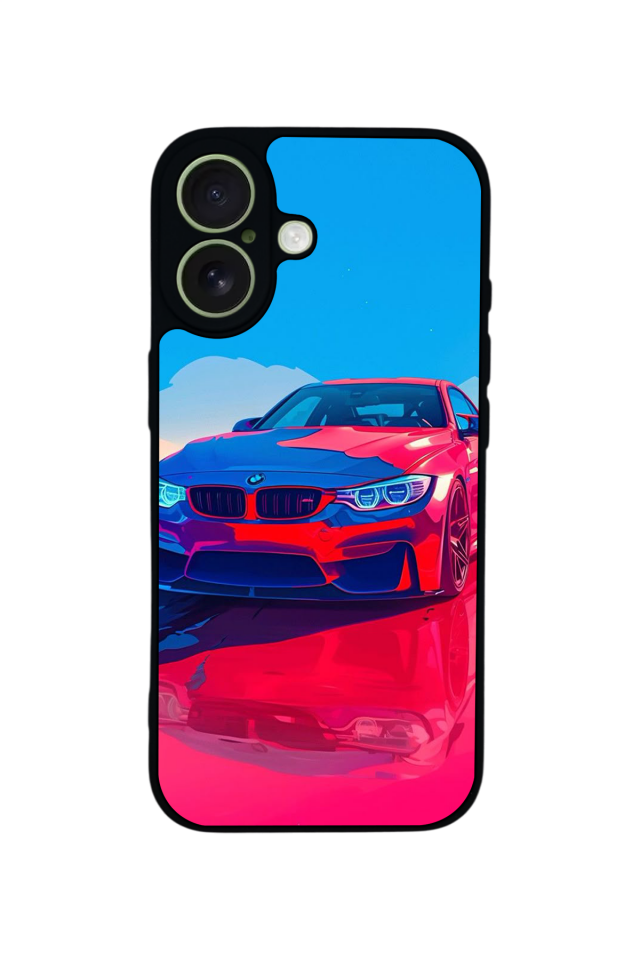 iPhone 17 Uyumlu BMW Tasarımlı Glossy Premium Kılıf