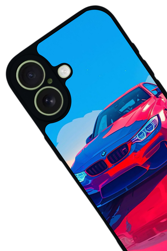 iPhone 17 Uyumlu BMW Tasarımlı Glossy Premium Kılıf