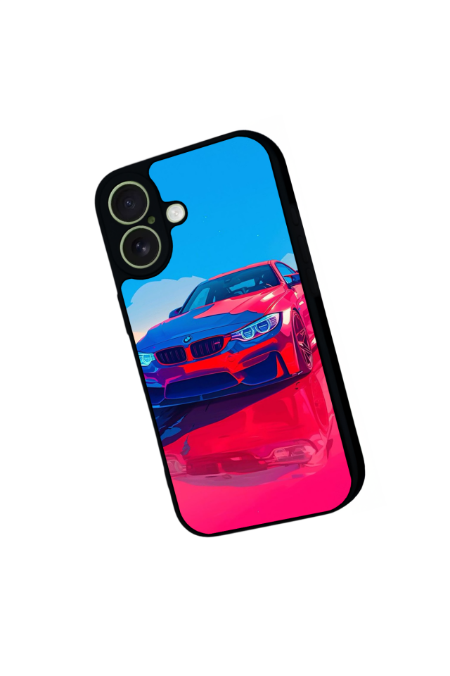 iPhone 17 Uyumlu BMW Tasarımlı Glossy Premium Kılıf