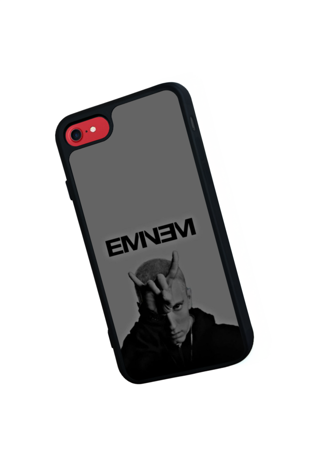 iPhone SE Uyumlu Eminem Tasarımlı Glossy Premium Kılıf
