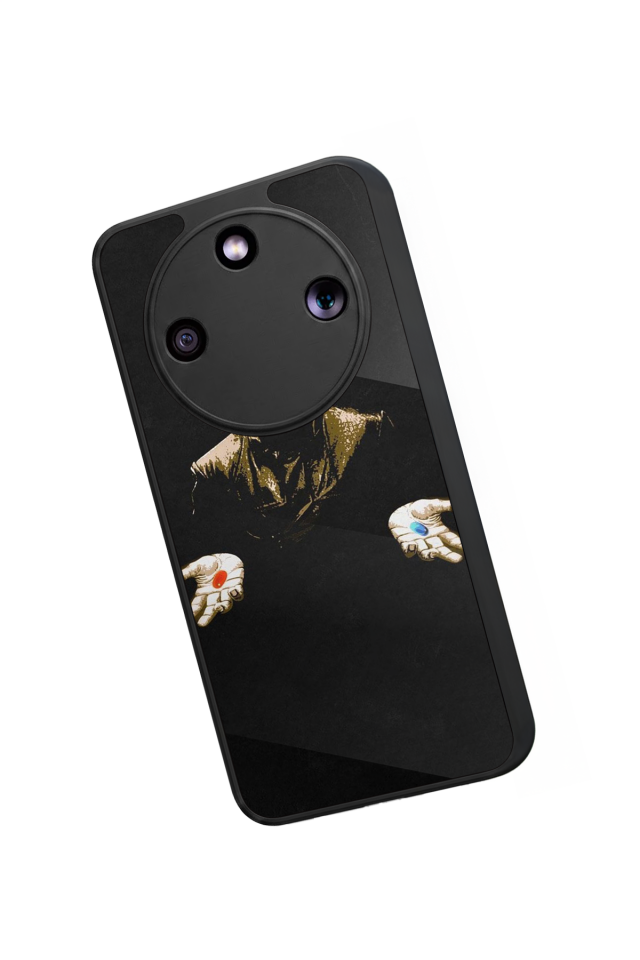 Honor Magic 8 Lite Uyumlu MatriHonor Magic 8 Lite Tasarımlı Glossy Premium Kılıf