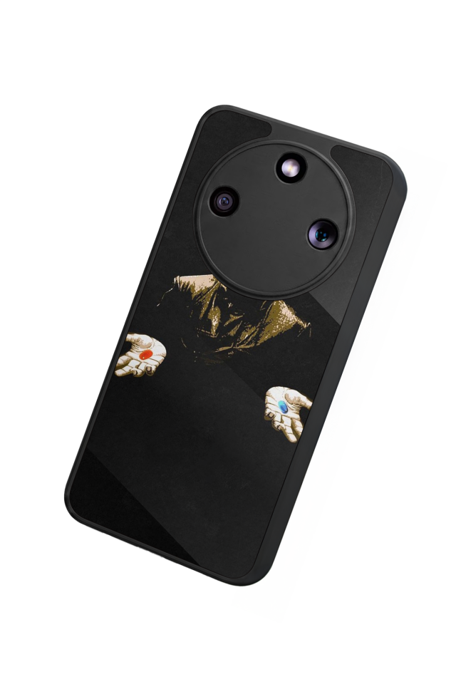 Honor Magic 8 Lite Uyumlu MatriHonor Magic 8 Lite Tasarımlı Glossy Premium Kılıf