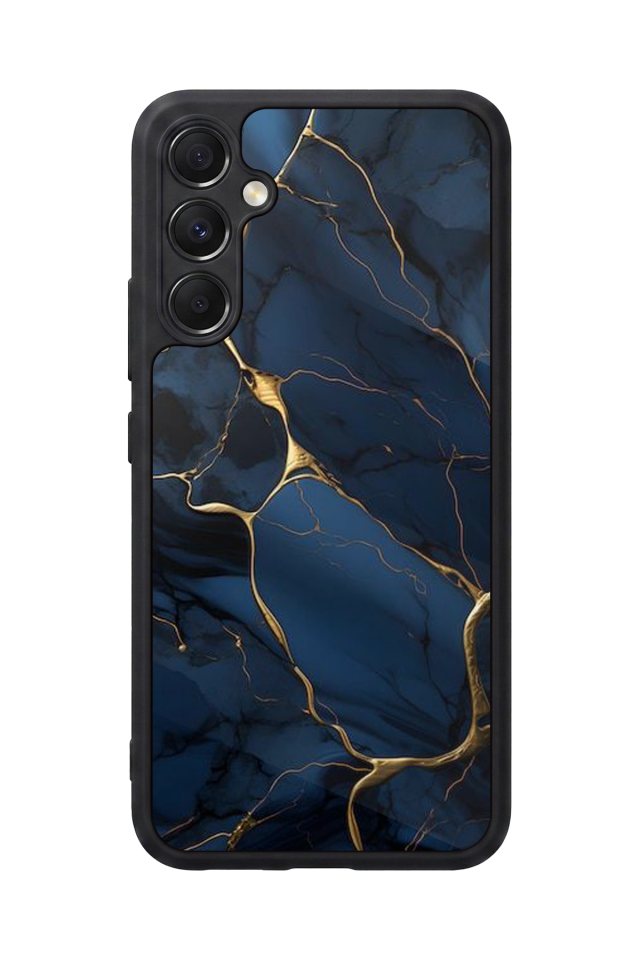 Samsung Galaxy A34 Uyumlu Mermer Marble Tasarımlı Glossy Premium Kılıf