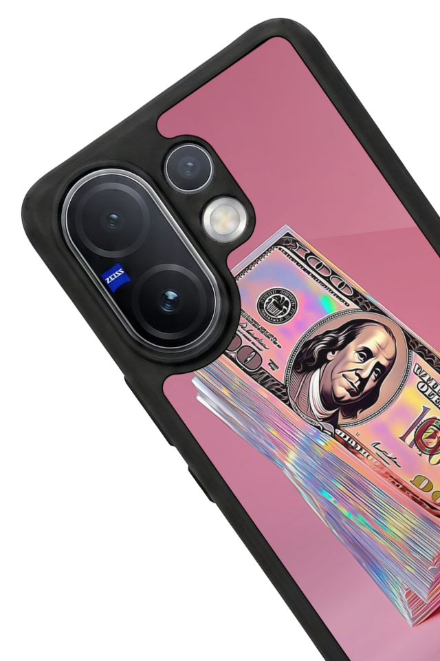 Vivo V60 Uyumlu Money Para Tasarımlı Glossy Premium Kılıf